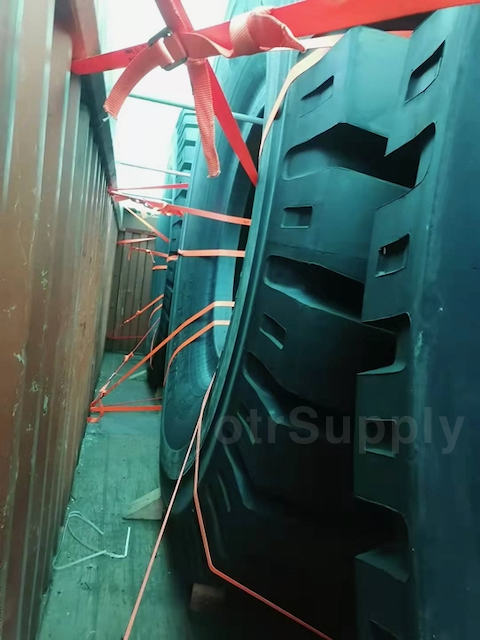 otrSupply - container loaded with earthmover tires 50/80R57 E4