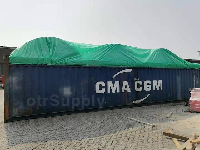 otrSupply - container loaded with 50/80R57 E4 mining dumper otr tyres